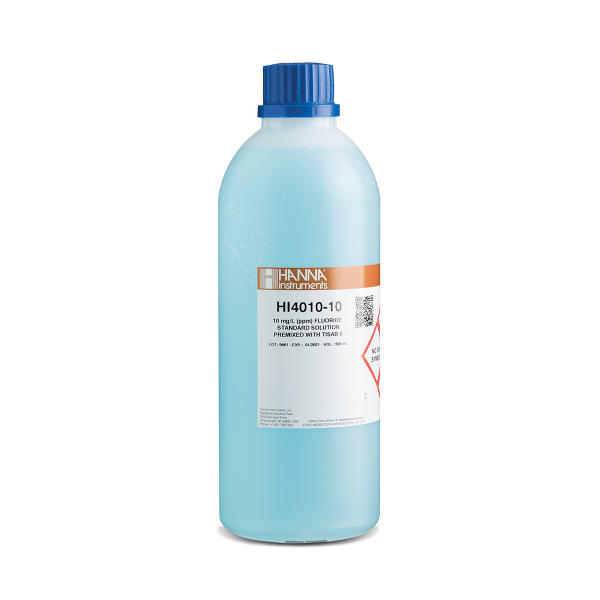 Soluzione standard fluoruri 10 ppm con TISAB II - ml. 500 Soluzione standard fluoruri 10 ppm con TISAB II - ml. 500
