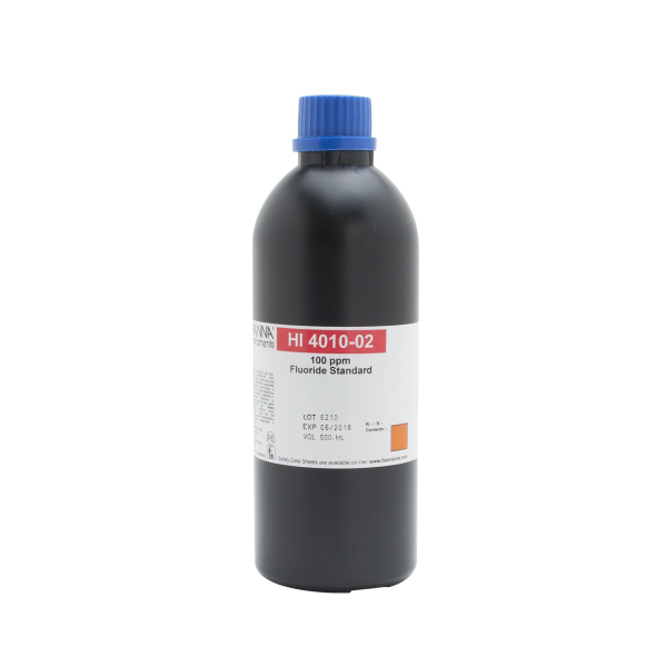 Soluzione standard fluoruri 100 ppm - ml. 500 Soluzione standard fluoruri 100 ppm - ml. 500