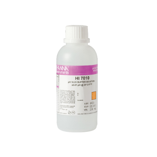 Soluzione standard di calibrazione pH 10.01 confezione da 230 ml.