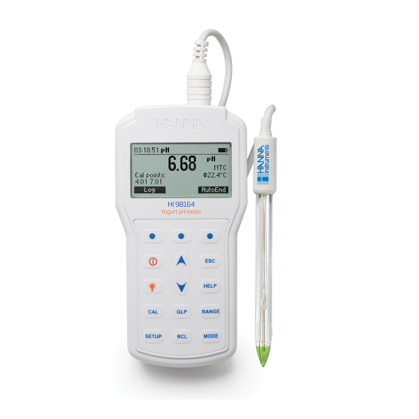 Phmetro portatile professionale per yogurt - HI98164