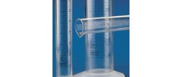 Cilindro graduato blu forma alta classe B in TPX ml. 50