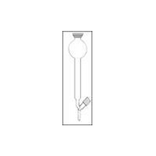 Colonna per cromatografia "FLASH" 40 x 450 mm. serbatoio 250 ml. rubinetto a spillo cono superiore GS 35/20