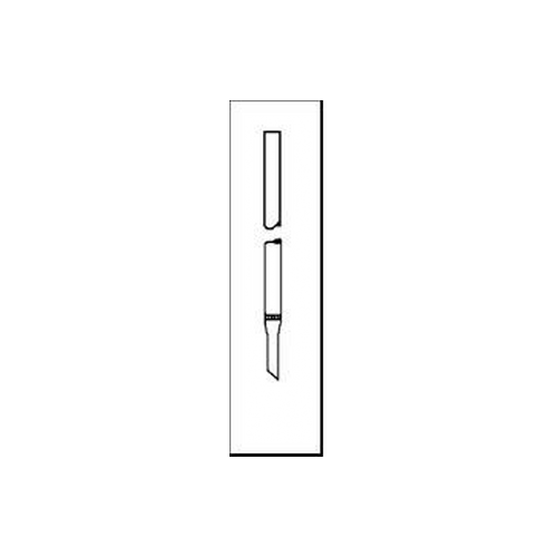 Colonna per cromatografia in vetro borosilicato setto poroso P2 dimensioni utili 10 x 300 mm.