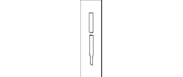 Colonna per cromatografia semplice in vetro borosilicato dimensioni utili 10 x 100 mm.