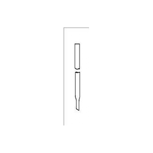 Colonna per cromatografia semplice in vetro borosilicato dimensioni utili 30 x 300 mm.