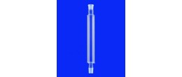 Colonna Hempel in vetro boros. con camicia sottovuoto lunghezza utile 200 mm. coni 29/32