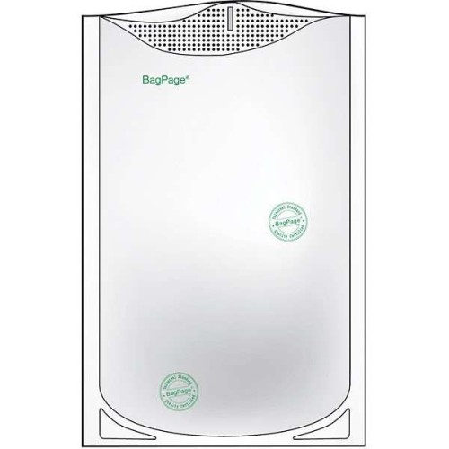 Sacchetti BagPage U - fondo tondo 400 ml. - 190 x 300 mm. filtro totale - conf. 500