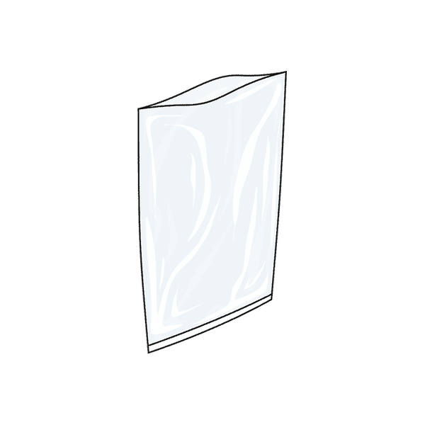 Sacchetti BagLight Polysilk 2000 - 2000 ml. - 250 x 380 mm.  trasparenti - conf. 500