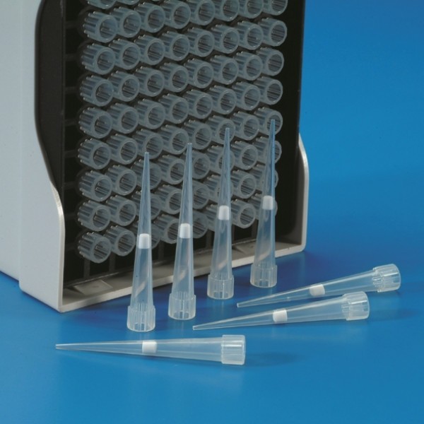 Puntali Kartell 2 - 20 ul. con filtro in rack confezione da 96