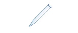 Provette in vetro per centrifuga 16 x 105 mm. coniche lisce confezione da 100