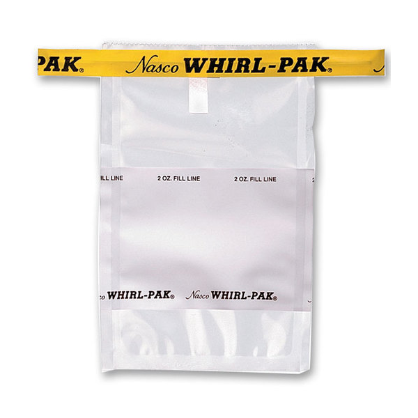 Sacchetti Write on bag 58 ml. - 75 x 125 mm.  con banda di scrittura - conf. 500
