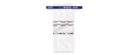 Sacchetti Write on bag 118 ml. - 75 x 185 mm.  con banda di scrittura - conf. 500 nastro blu