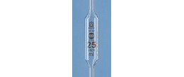 Pipetta in vetro tarata 1 tratto ml. 50 in classe AS certificata