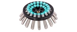 Rotore ad angolo fisso 37° per provette da 15 ml. - A 32-15