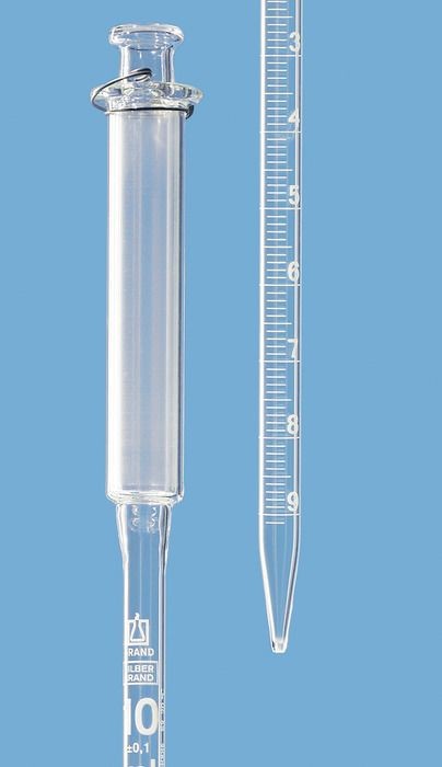 Provetta In Vetro Graduata 1ml Con Tappo In Vetro - Fondo Rotondo Trasparente - Sorekarain