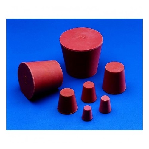 Tappo in gomma rossa misura 3B
