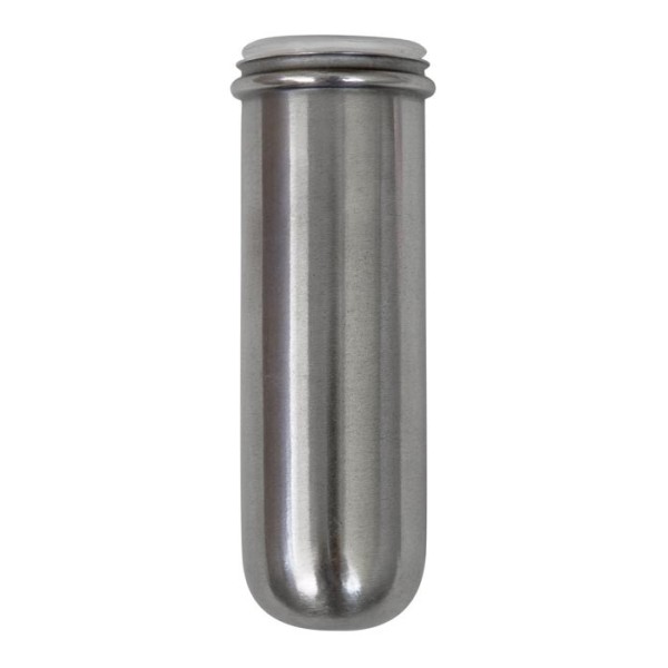 Portaprovette in acciaio B 100P per provette a fondo sferico da 100 ml.