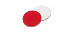 Setto 16 mm. in silicone bianco/PTFE rosso