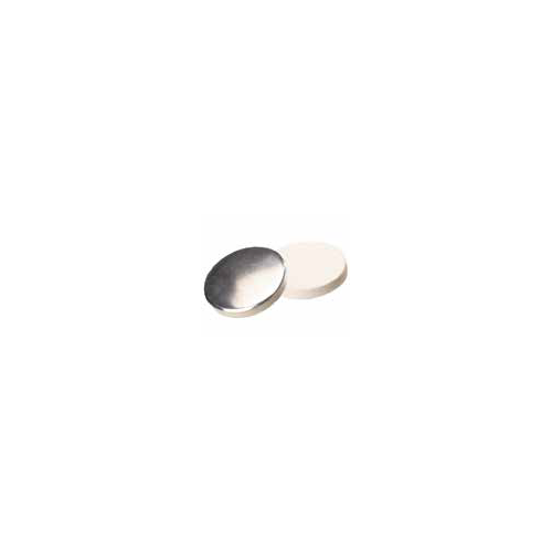 Setto 22 mm. in silicone bianco/Alluminio