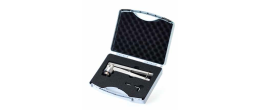 Decapsulatrice manuale in acciaio inox per tappi in alluminio da 20 mm.